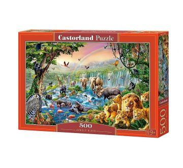 Castorland пъзел Река в джунглата 500 елемента 52141