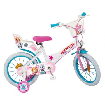 Детски велосипед с помощни колела Paw Patrol Girl 1681 Toimsa 16&quot;