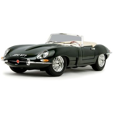 Bburago Метална количка Jaguar E Cabriolet 1961 - 1:18 черно