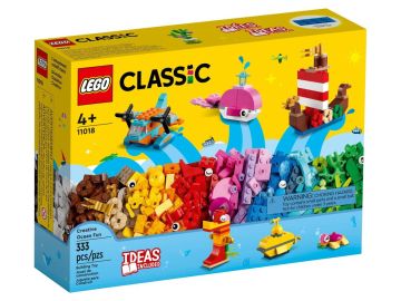 Конструктор LEGO Classic 11018 - Творчески забавления в океана