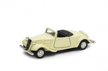 Метален ретро автомобил Citroen 11B Cabrio 1939 - 1:34 Welly 98870