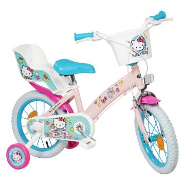 Детски велосипед с помощни колела Hello Kitty 1649 Toimsa 16&quot;