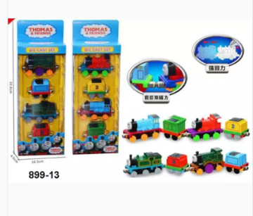 Комплект цветни локомотивчета Томас-Thomas