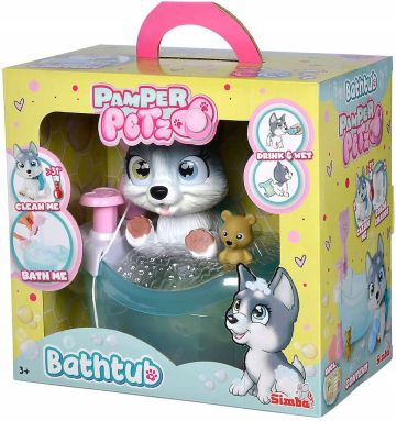 Интерактивна вана за къпане Pamper Petz Dog Husky Simba 105953560
