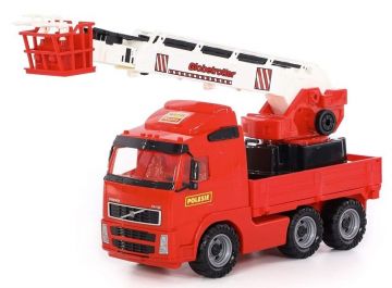 Детски пожарен автомобил с вишка Polesie Toys 58379