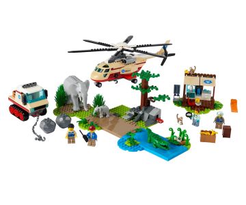 Конструктор LEGO City Wildlife 60302 Спасителна операция в дивото