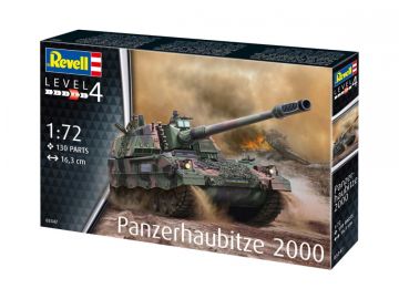 Сглобяем модел Revell Танк Panzerhaubitze 2000