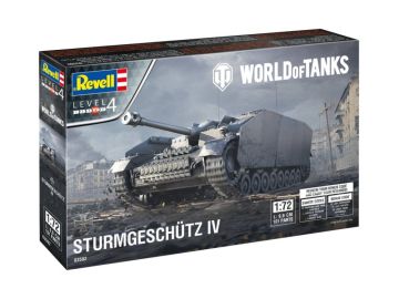 Сглобяем модел Revell Танк World of Tanks, Sturmgeschütz IV