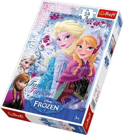 Trefl пъзел 24 maxi Frozen Замръзналото кралство