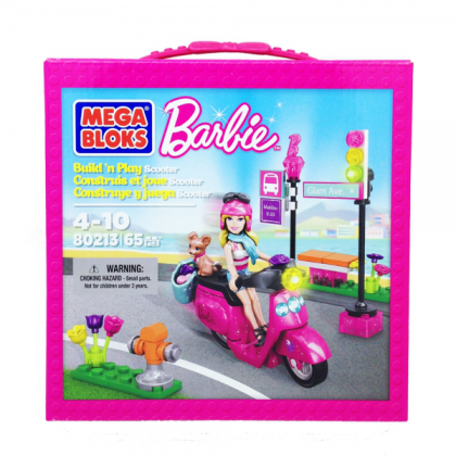 MEGA BLOKS Barbie Build n Play Fashion Scooter
