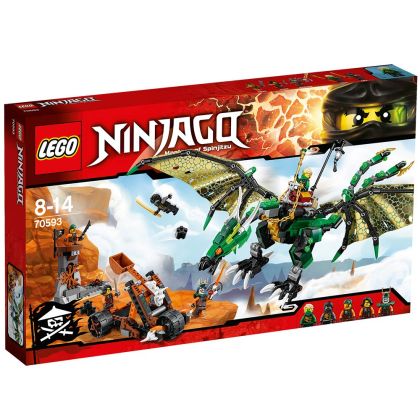 Конструктор LEGO NINJAGO Зелен NRG дракон 70593