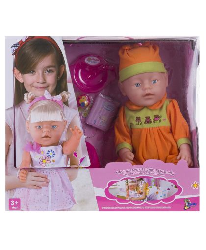Кукла пикаещо бебе с 8 функции български език