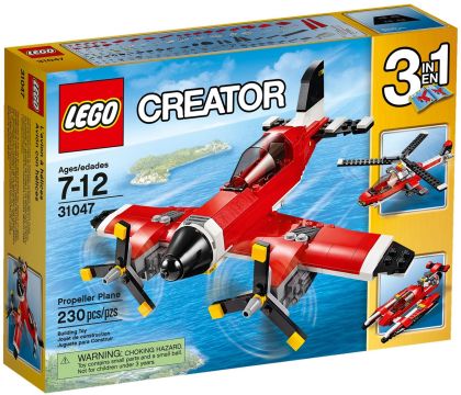 Lego Creator  3 в 1 Самолет Propeller Plane 31047