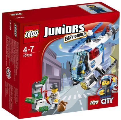 Lego Juniors Преследване с полицейски хеликоптер 10720