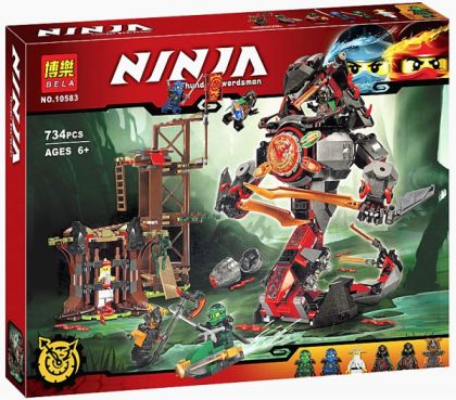 Конструктор BELA 10583 Ninja/Ninjago Dawn of Iron Doom