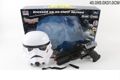Комплект маска с оръжие и аксесоари Star Wars Stormtrooper
