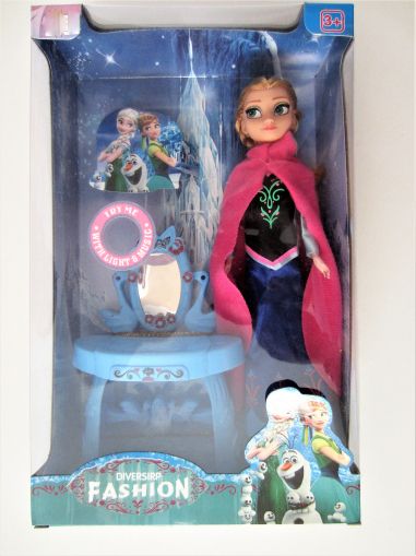 Кукла Ана Frozen с музикална тоалетка