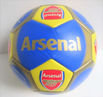 Футболна топка FC Arsenal номер 5 с автографи