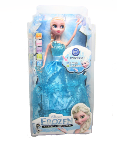 Музикална и светеща кукла Frozen