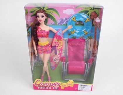 Кукла със стол за плаж