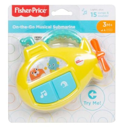 Музикална бебешка играчка Fisher Price подводница