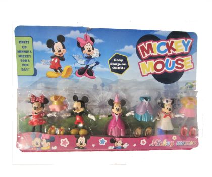 Комплект пластмасови фигурки Мини Маус Minni Mouse