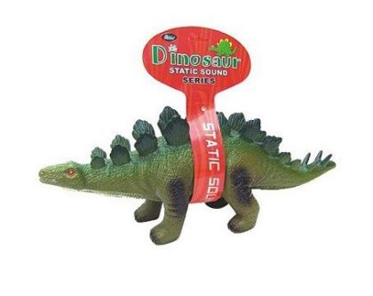 Гумен динозавър със звук Стегозавър