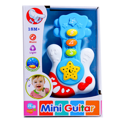 Музикална играчка китара със светлини 60082