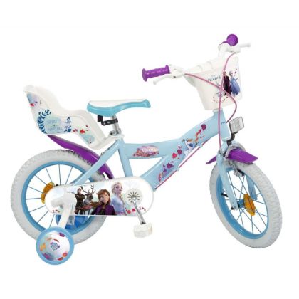 Детски велосипед с помощни колела Frozen II 694 Toimsa 14"