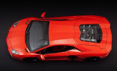 Метална кола Lamborghini Aventador Coupe Welly 1/24  