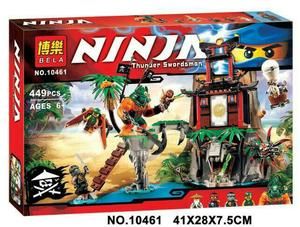 Конструктор Bela 10461 Ninja/Ninjago  Островът на тигровата вдовица