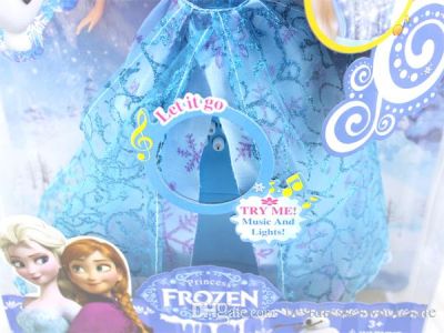 Frozen-Светеща музикална кукла Фрозен 28 см