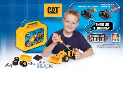 Toy State Сглоби сам Строителни машини CAT 80930