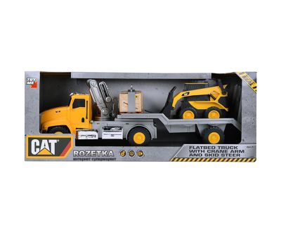 Toy State Голям камион с багер CAT със звук и светлина 34800