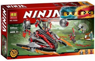 Конструктор BELA 10580 Ninja/Ninjago Vermillion Invader