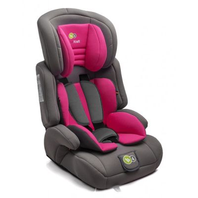 Столче за кола KinderKraft Comfort UP 9-36 кг розово