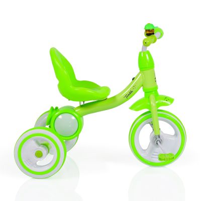 Детска светеща триколка Twinkle  зелена