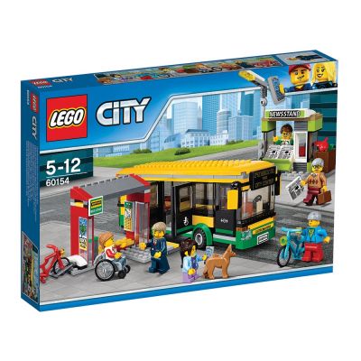 LEGO CITY Автобусна спирка с фигурки 60154