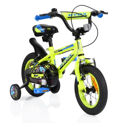 Детски велосипед със спомагателни колела 12" Monster