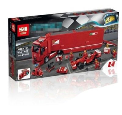 Конструктор LEPIN 21010 Super Race Formula F1 Racing Container Truck 