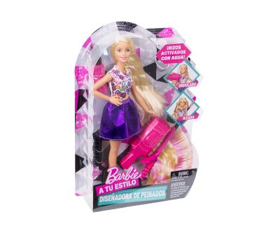 Кукла Barbie Фризьорски салон за къдрици