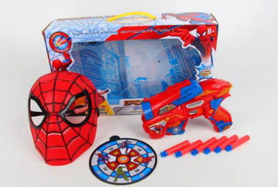 Бластер нърф с маска Спайдермен Spider-Man