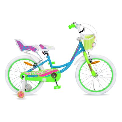 Детски велосипед BYOX със спомагателни колела 20 FASHION GIRL