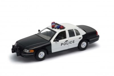 Welly Метална количка FORD CROWN VICTORIA POLICE 1:24 