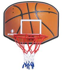 Детски баскетболен кош с мрежа и топка