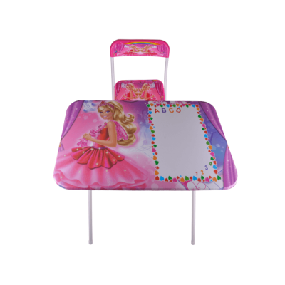 Детска сгъваема маса със стол Принцеса