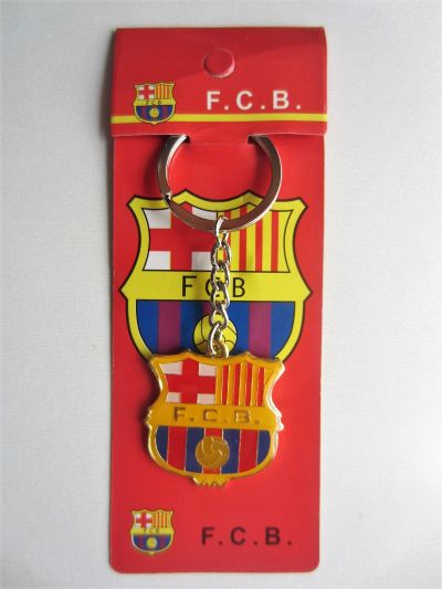Метален ключодържател FC Barcelona