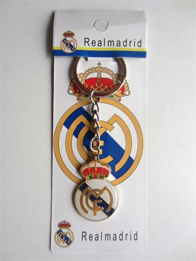 Метален ключодържател FC Real Madrid