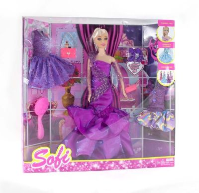 Кукла Sofi с рокли и аксесоари