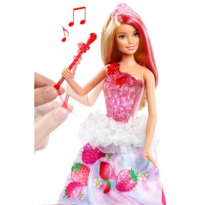 Кукла Barbie Музикална принцеса със светлини от Сладкото кралство